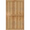 Ekena Millwork Framed Board-n-Batten Shutters, Rough Sawn Western Red Cedar, 26 7/8W x 44H, PR RBF06S26X044RWR - alternate 4